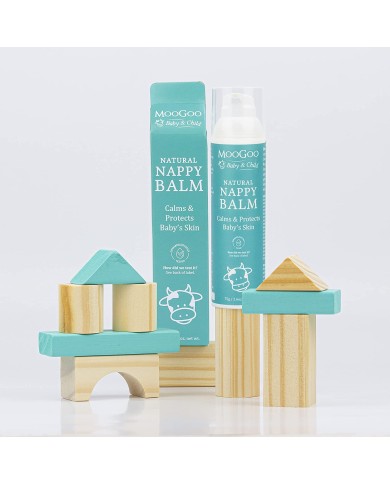 MooGoo Nappy Balm - A naturally gentle diaper cream for sensitive baby skin