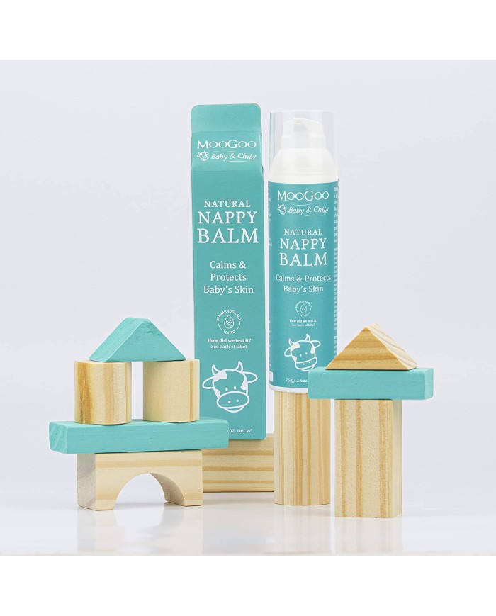 MooGoo Nappy Balm - A naturally gentle diaper cream for sensitive baby skin