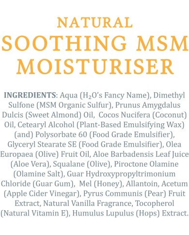 MooGoo Soothing MSM Moisturizer 120g/200g