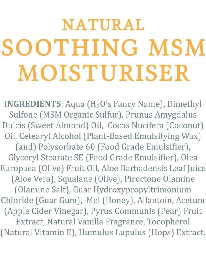 MooGoo Soothing MSM Moisturizer 120g/200g
