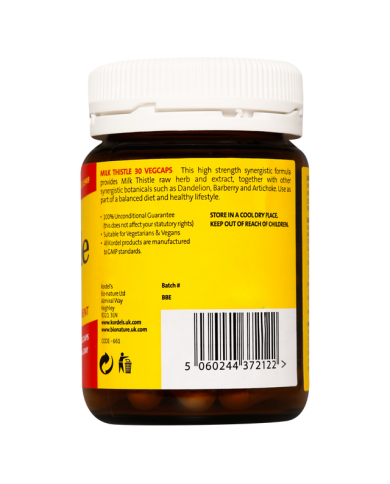 Kordels Milk Thistle Plus 30 Veg Caps