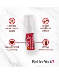 BetterYou Dlux plus vitamin D and K2 oral spray 15ml