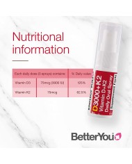 BetterYou Dlux plus vitamin D and K2 oral spray 15ml