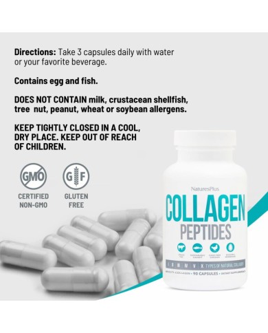 Nature's Plus Collagen Peptides Capsules