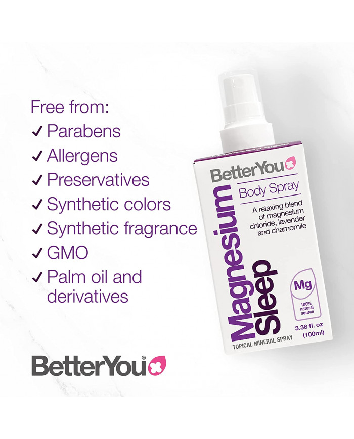 BetterYou Magnesium Sleep Body Spray 100ml
