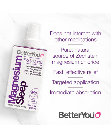 BetterYou Magnesium Sleep Body Spray 100ml