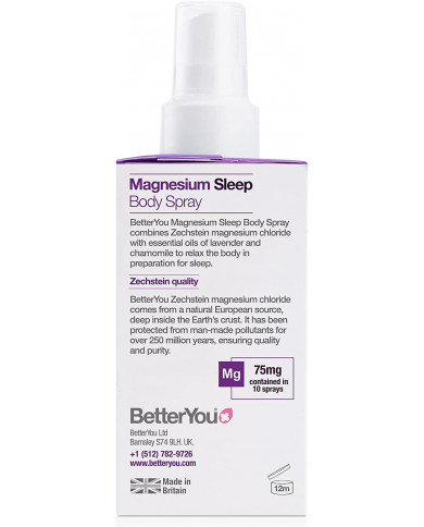 BetterYou Magnesium Sleep Body Spray 100ml