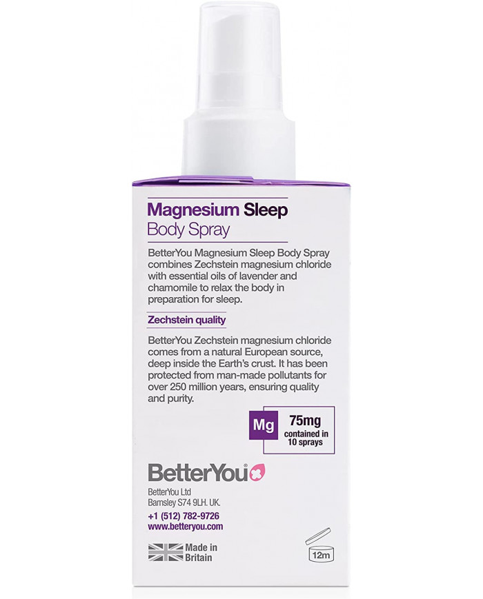 BetterYou Magnesium Sleep Body Spray 100ml