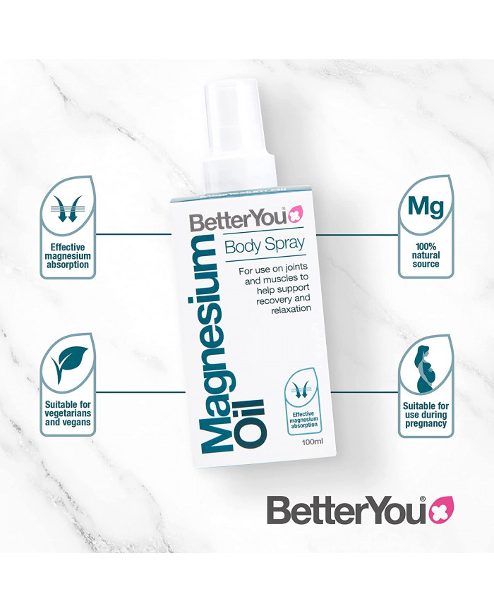 BetterYou magnesium oil original spray 100ml