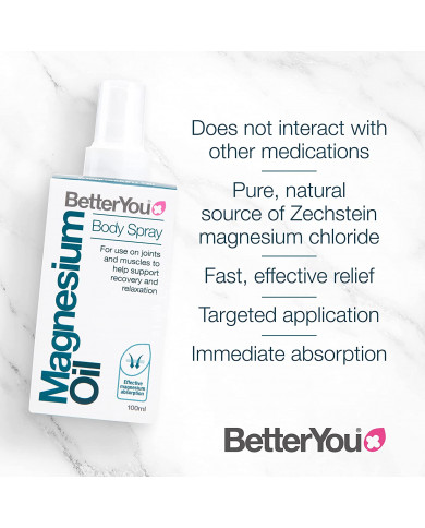 BetterYou magnesium oil original spray 100ml