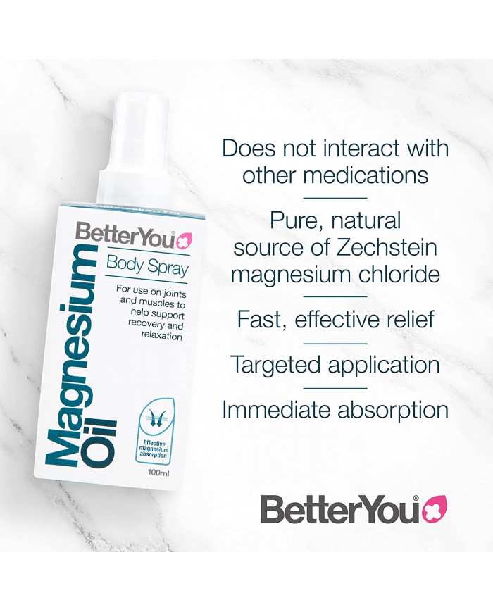 BetterYou magnesium oil original spray 100ml