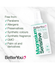 BetterYou magnesium oil Sensitive spray 100ml