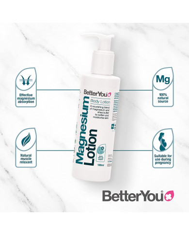 BetterYou Magnesium Body Lotion 180ml