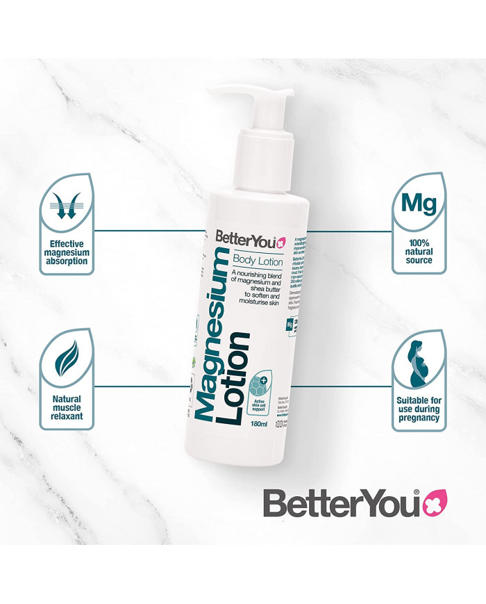 BetterYou Magnesium Body Lotion 180ml