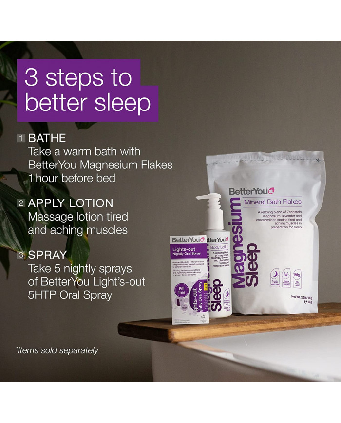 BetterYou Magnesium Sleep Lotion 180ml