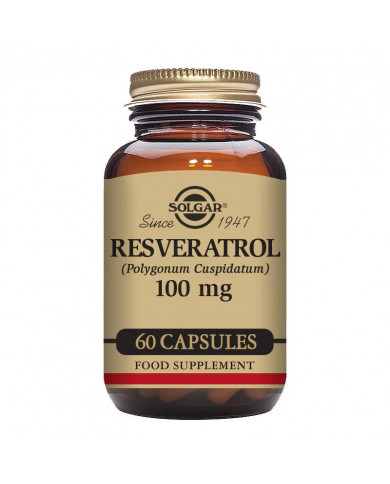 Solgar Resveratrol 100mg 60 Capsules