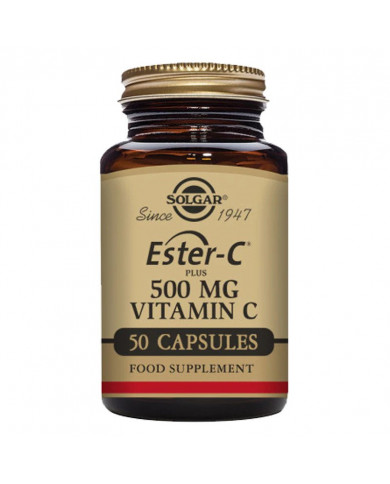 Solgar Ester C 500mg 50 Capsules