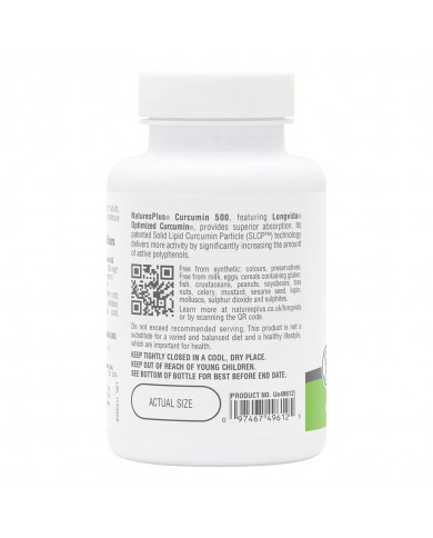 Natures Plus pro Curcumin longvida 60 Caps