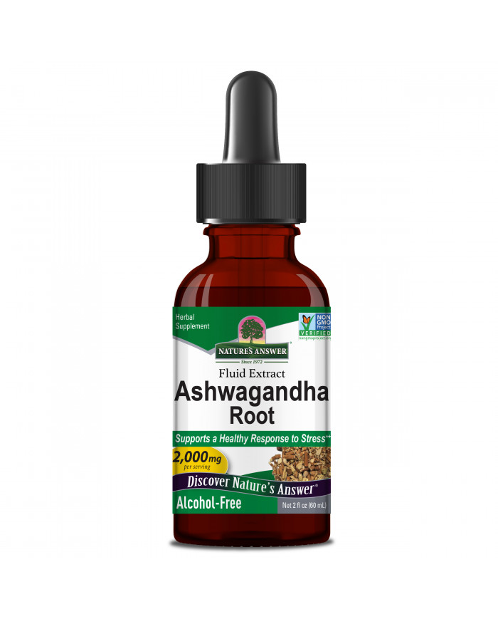 Nature's Answer Ashwagandha Liquid Extract 2oz Alcohol Free