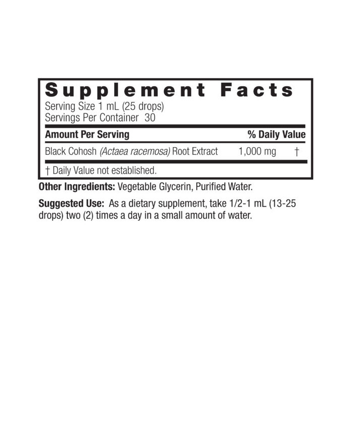 Nature's Answer Black Cohosh Extract