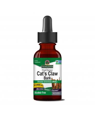 Nature's Answer Cat’s Claw Bark Liquid Extract 2oz Alcohol Free