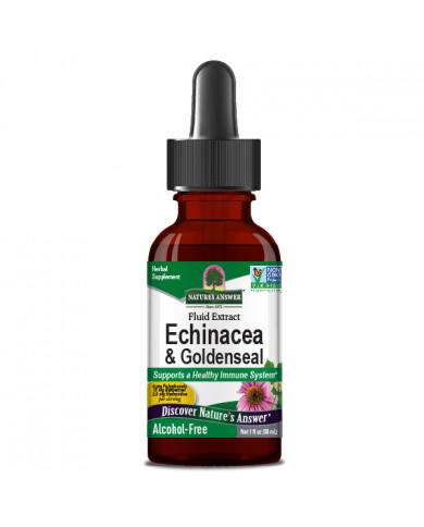 Nature's Answer Echinacea and Goldenseal Root Alcohol Free 1oz