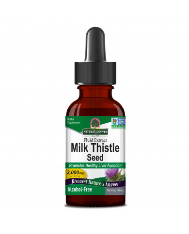 Nature's Answer Milk Thistle 1oz Alcohol Free