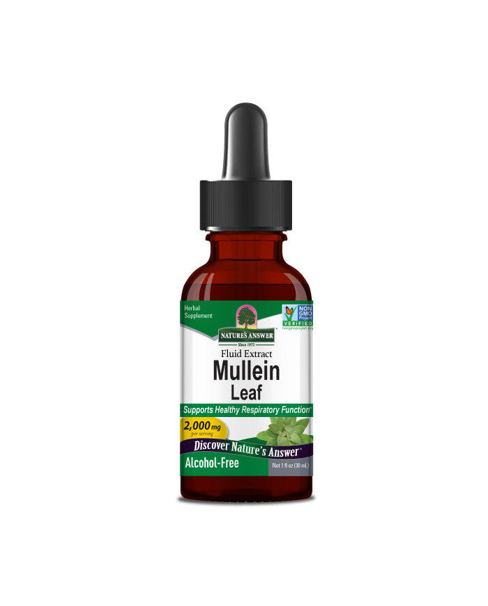 Nature's Answer Mullein Leaf Liquid Extract 1oz