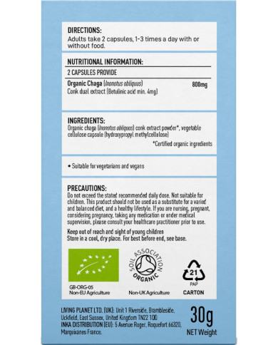 Organic Chaga Capsules