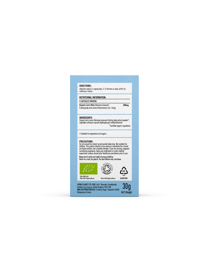 Organic Lion's Mane Capsules