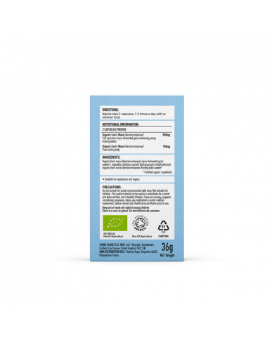 Organic Lion's Mane Focus