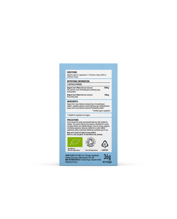 Organic Lion's Mane Focus