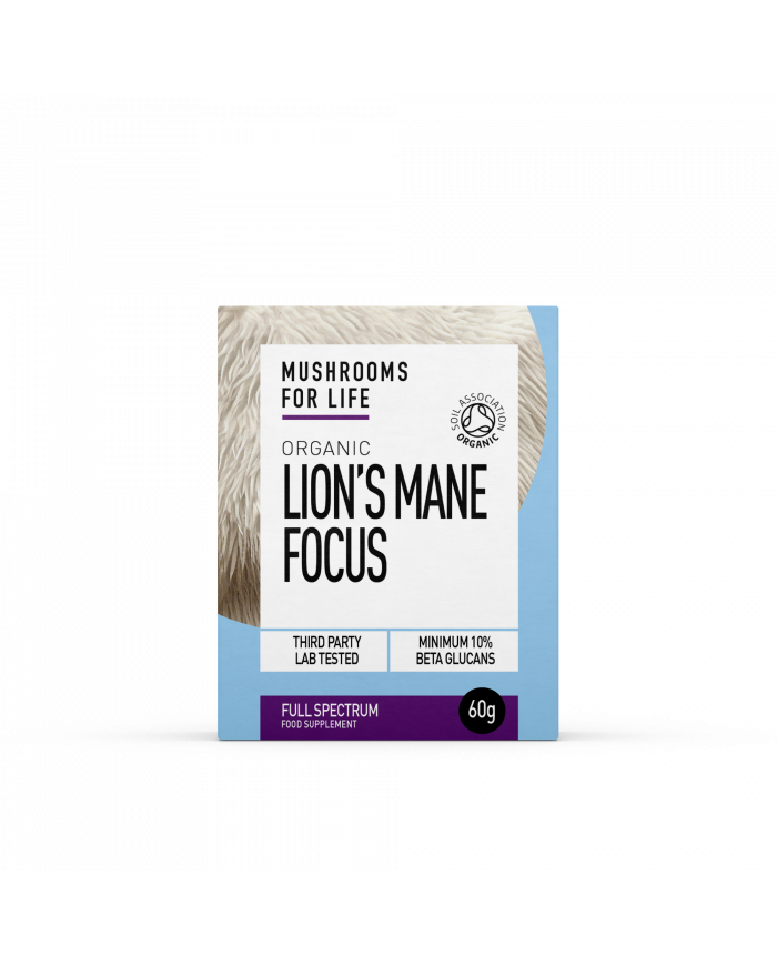 Organic Lion's Mane Focus Extract Powder