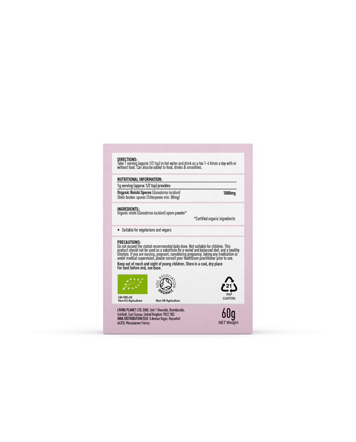 Organic Reishi Spore Extract Powder