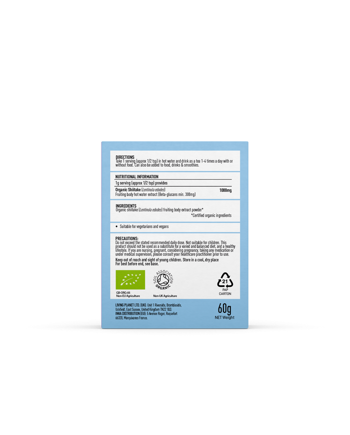 Organic Shiitake Extract Powder