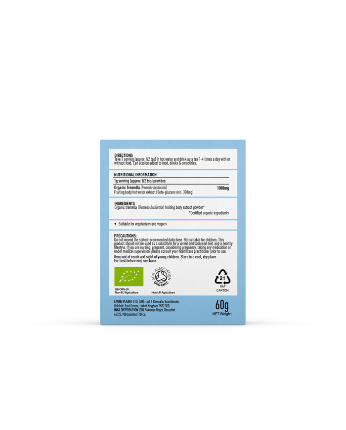 Organic Tremella Extract Powder 60g