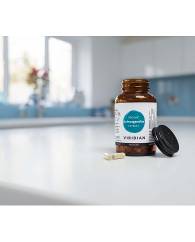 Viridian Organic Ashwagandha Extract - 60 Capsules