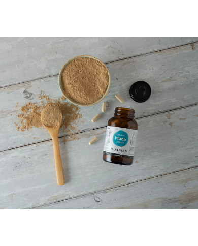 Viridian Organic Maca Extract (High Potency) - 60 Vegicaps