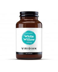 Viridian Organic White Willow - 400mg - 30 & 90 Vegicaps