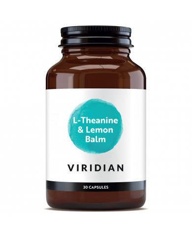 Viridian L-Theanine and Lemon Balm - 30 & 90 Vegicaps