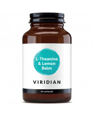 Viridian L-Theanine and Lemon Balm - 30 & 90 Vegicaps