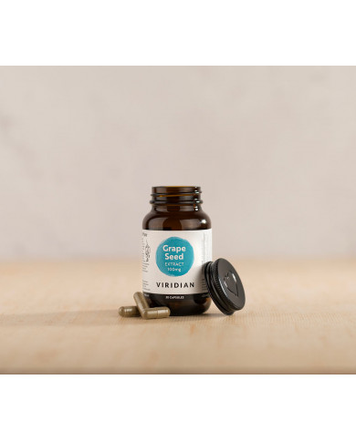 Viridian Grape Seed Extract - 30 x 100mg Vegicaps