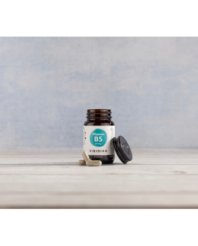 Viridian Vitamin B5 Pantothenic Acid - 30 Vegicaps