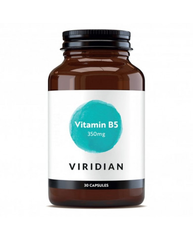 Viridian Vitamin B5 Pantothenic Acid - 30 Vegicaps