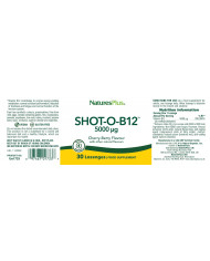 Nature's Plus Shot-O-B12 Lozenges