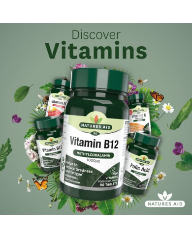 Natures Aid Vitamin B12 (Sublingual)