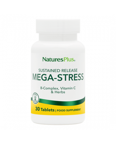 Nature's Plus Mega-Stress Complex Sustained Release Tablets