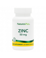 Nature's Plus Zinc 50 mg Tablets