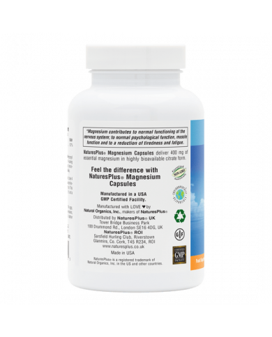 Nature's Plus KalmAssure® Magnesium 120 Capsules