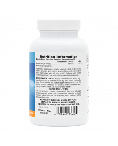 Nature's Plus KalmAssure® Magnesium 120 Capsules